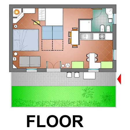 Ground Floor,top Level Апартаменты
